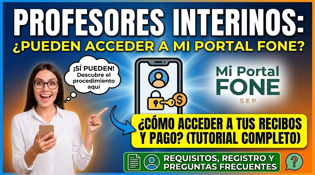 Mi Portal FONE Para Profesores Interinos Pueden Usarlo?