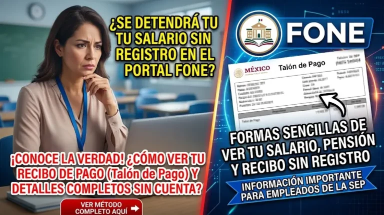 Qué Sucede Si No te Registras En Mi Portal Fone? Guía Paso a Paso 2026