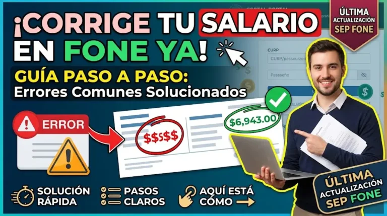 Error en el Salario de Mi Portal Fone Cómo Revisarlo y Corregirlo