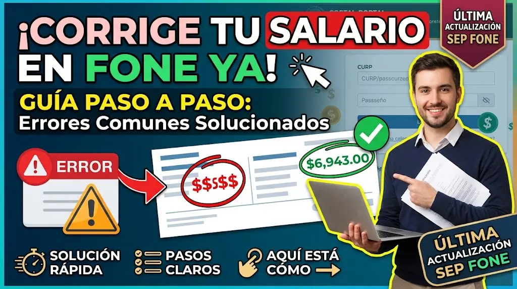Error en el Salario de Mi Portal Fone Cómo Revisarlo y Corregirlo