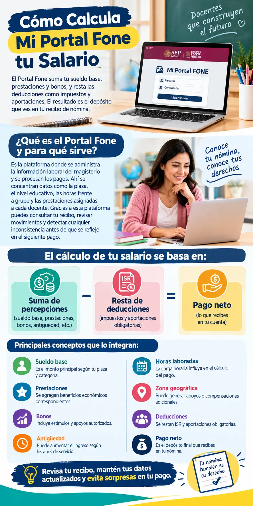 Cómo Calcula Mi Portal Fone tu Salario Guía Fácil para Docentes?