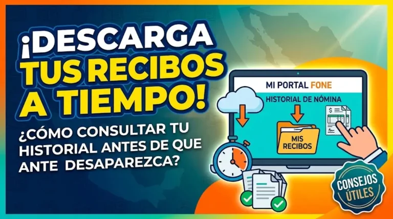 Historial De Nómina En Mi Portal Fone Cuánto Tiempo Permanecen Disponibles Los Comprobantes