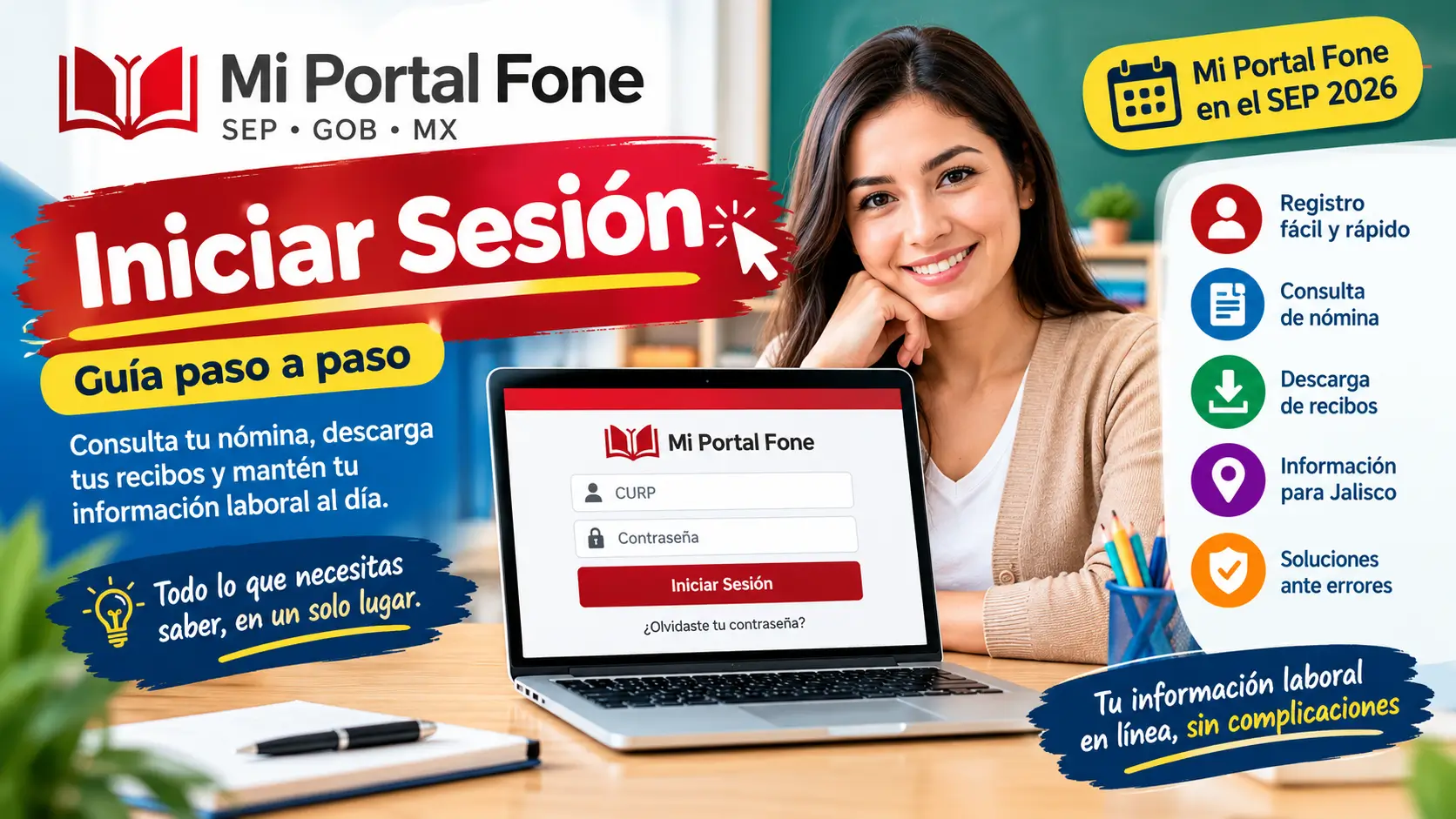 Mi Portal Fone Iniciar Sesion Proceso Completo A Través Del Sitio Oficial del Gobierno