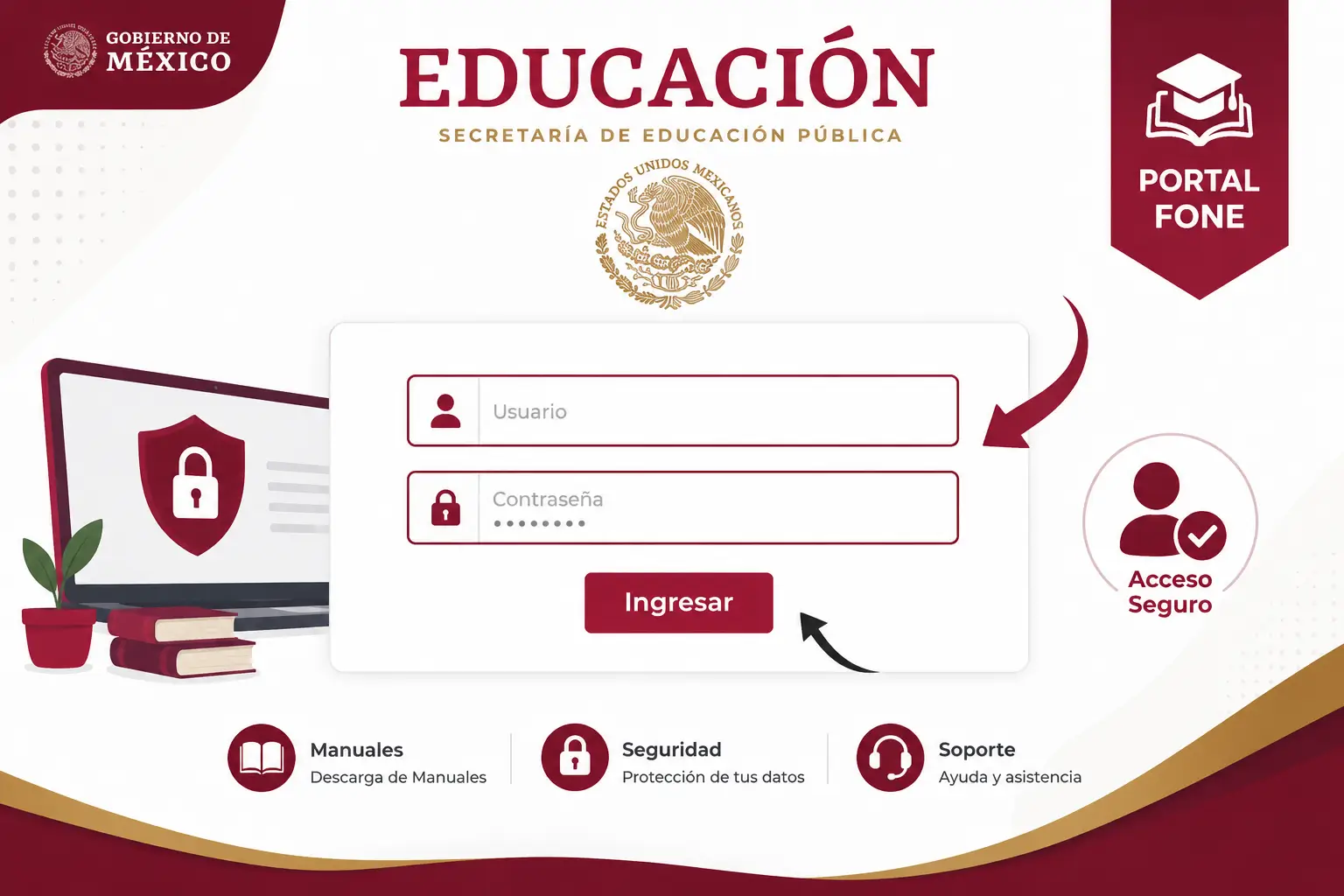 Mi Portal Fone Registro De E Inicio De Sesión Proceso