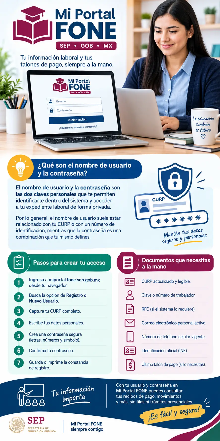 Cómo Establecer Portal Fone Usuario y Contraseña