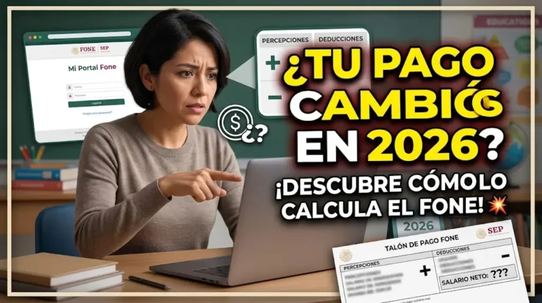 Cómo Calcula Mi Portal Fone el Salario de los Docentes SEP Paso a Paso