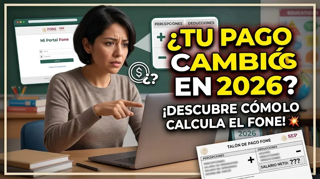 Cómo Calcula Mi Portal Fone el Salario de los Docentes SEP Paso a Paso